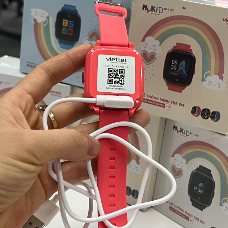 Dây sạc nam châm đồng hồ MyKid 4G Lite Viettel 2023 chính hãng