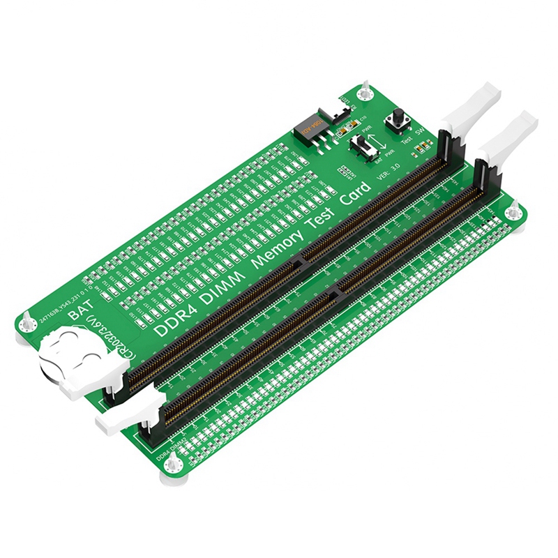 Summer sale <br>DDR4 Memory Test Card with Long , with LED Indicators for Desktop Computer Parts