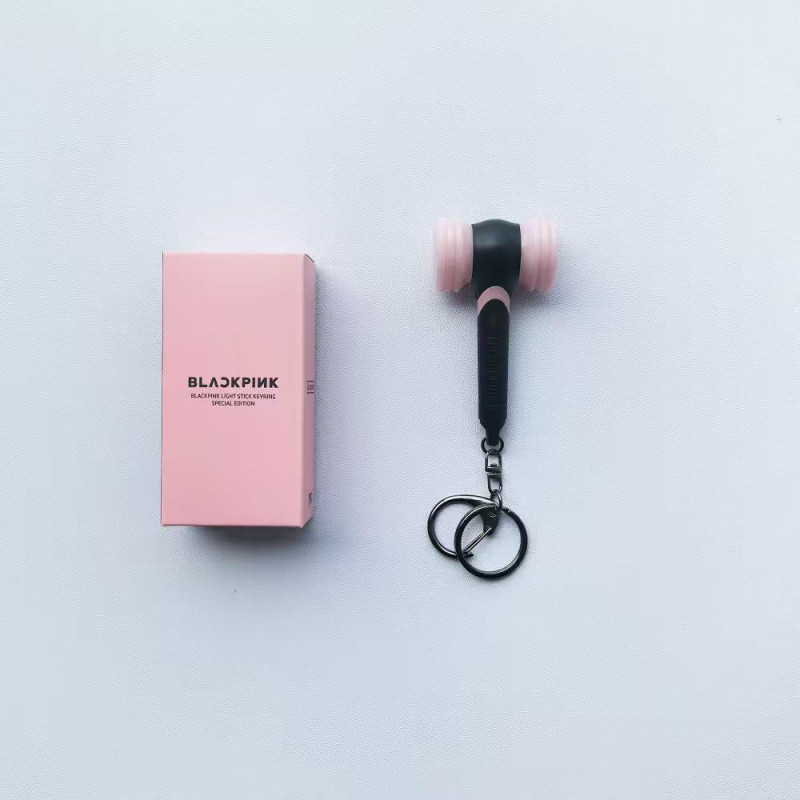 Kpop blackpink đèn mini dính Keyring Que Phát Sáng Mặt dây chuyền cho quà tặng cho người hâm mô