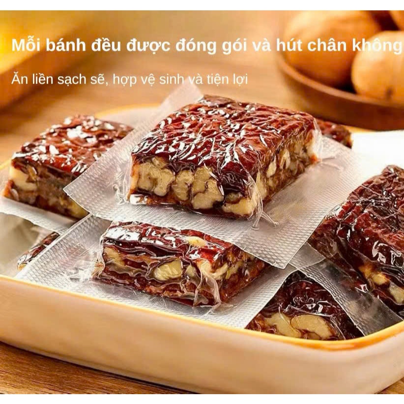 Bánh Táo Đỏ Kẹp Hạt Óc Chó Không ĐườngBánh Táo Kẹp Óc Chó Táo Đỏ Dinh Dưỡng Thơm Ngon - Ăn Vặt 492