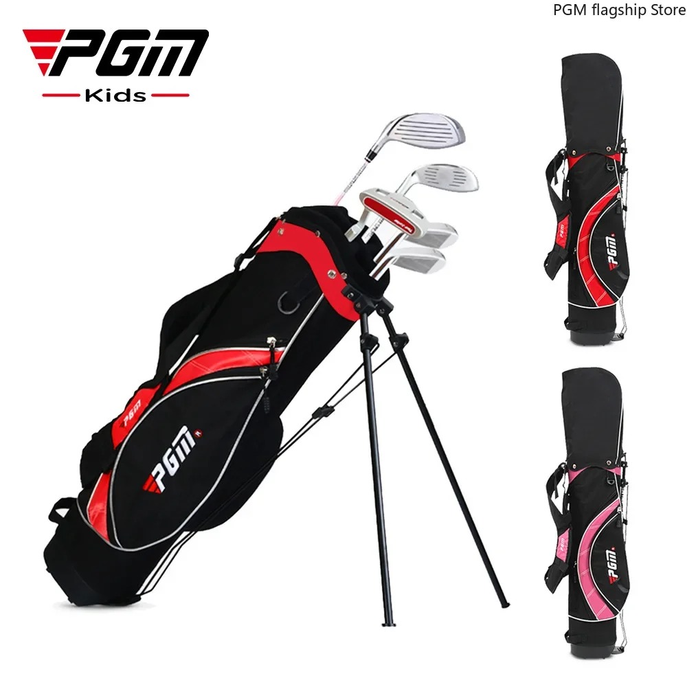 PGM Classic Children's Golf Bag for Boys and Girls, Stand Golf Bag, Double Shoulder Strap Golf Bag Qb023 ราคา 2,429 บาท*ส่งฟรี