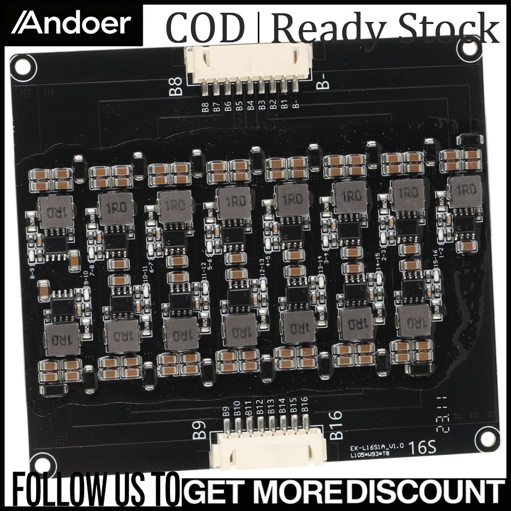 Andoer Bộ cân bằng pin Bộ cân bằng điện áp Cân bằng tối đa hiện tại 1 2A Độ chính xác cao cho ngành công nghiệp Giá 625,000 Đồng*Miễn phí vận chuyển
