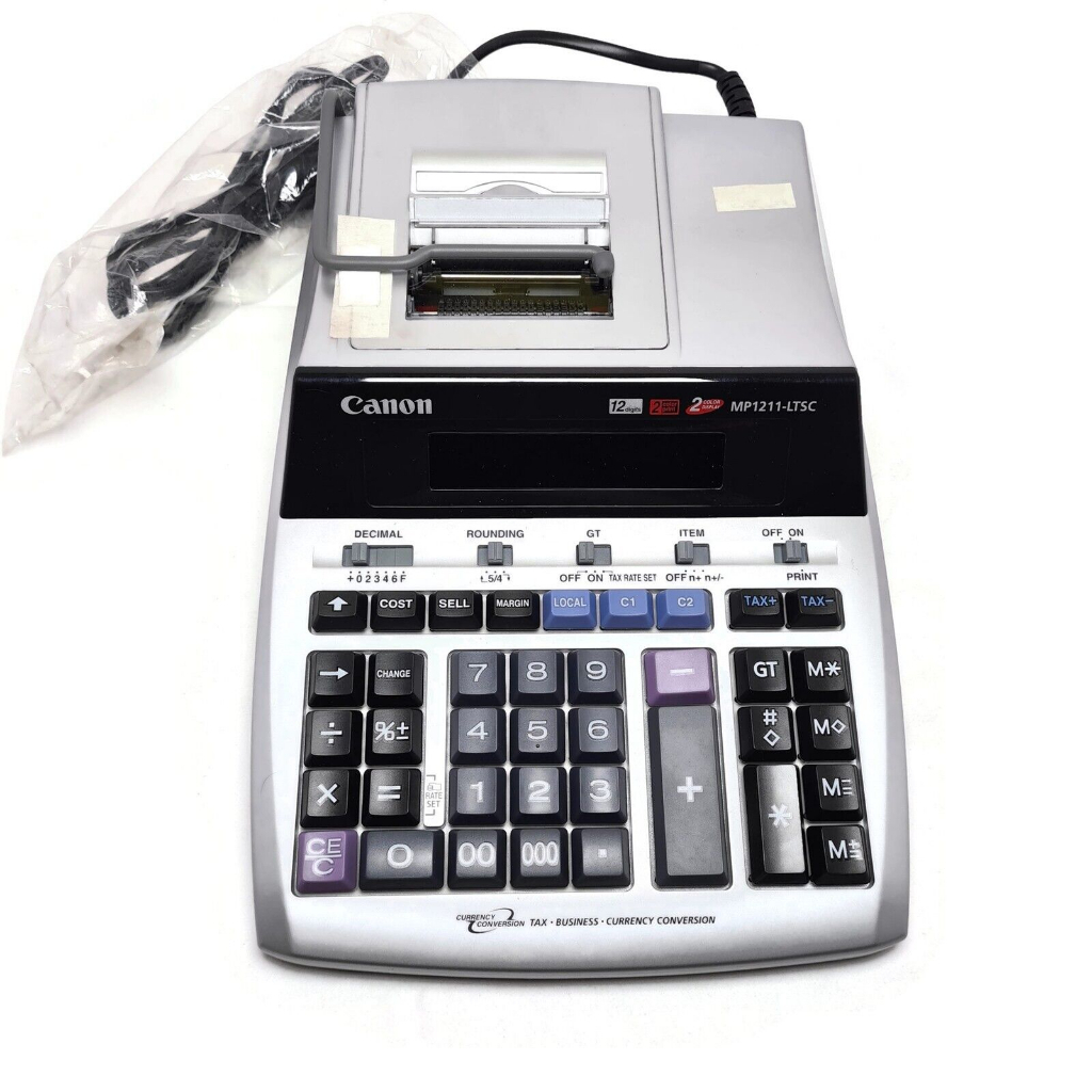 Kalkulator Printer Canon MP120MG-ES Kalkulator Canon Printing 12 digit MP-120 MG Canon P1 Canon P23