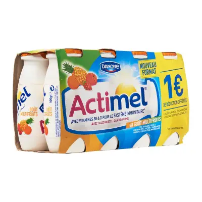 DANONE Actimel Multifruit Yoghurt Drink
