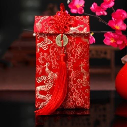 *ĐỒ CHUẨN* Bao Lì Xì Vải Gấm Cao Cấp Ngày Tết Có vải lót trong Hàng Loại 1