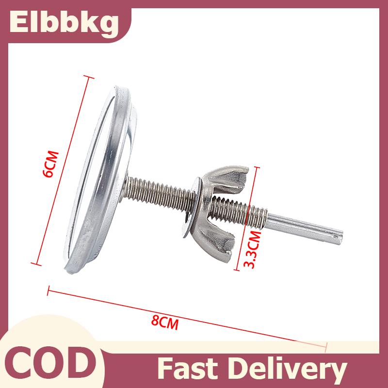 Elbbkg เหล็กกล้าไร้สนิมบาร์บีคิว smoker Grill เครื่องวัดอุณหภูมิวัดอุณหภูมิ10-400 ℃ ราคา 90 บาท*ส่งฟรี