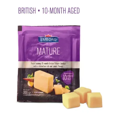 Emborg Mature Cheddar Cheese