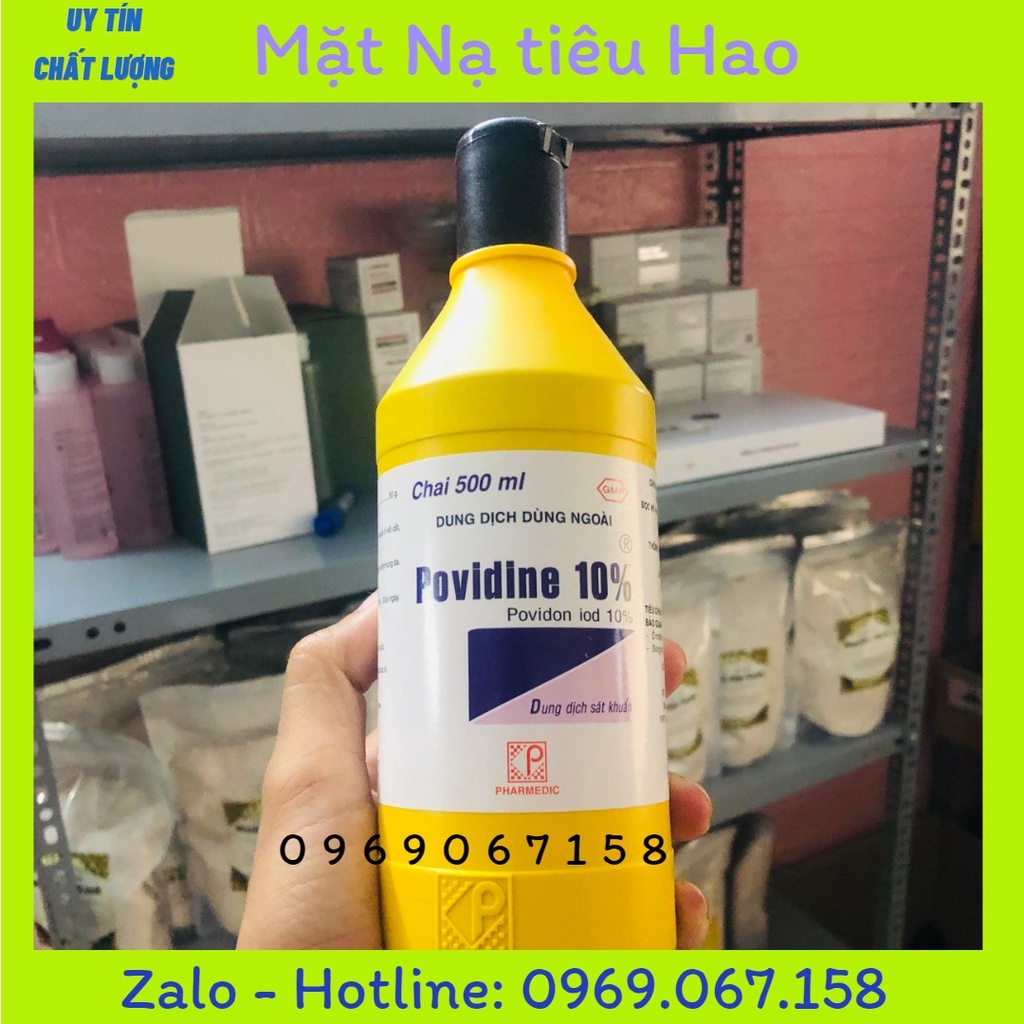 Dung dịch sát khuẩn Povidine 10% 500ml