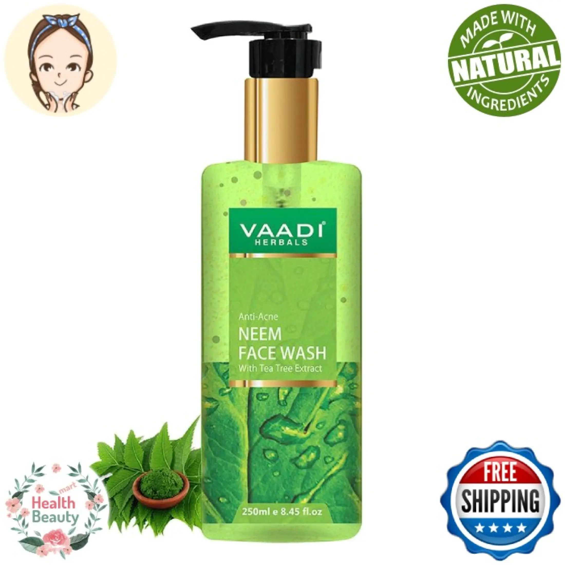 best neem and tea tree face wash