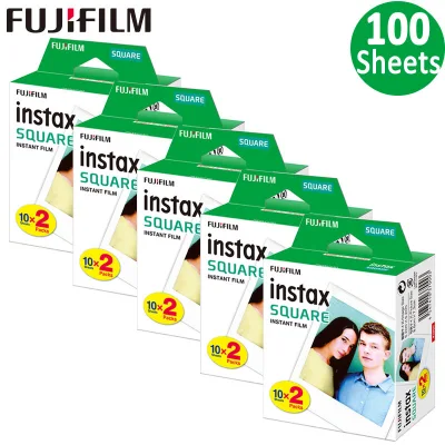 Fujifilm Instax SQUARE Film 100 Sheets Papers For Fujifilm SQ1 SQ10 SQ20 SQ6 Instant Photo Camera Share SP-3 Printer