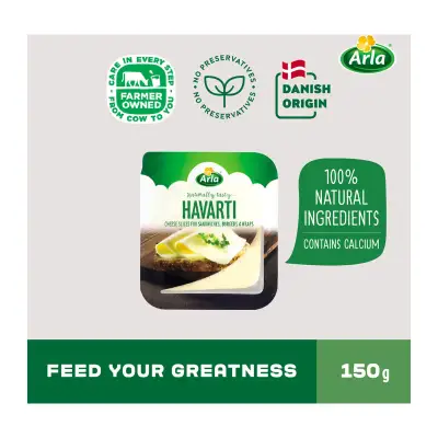 Arla Natural Sliced Harvati Cheese 150g