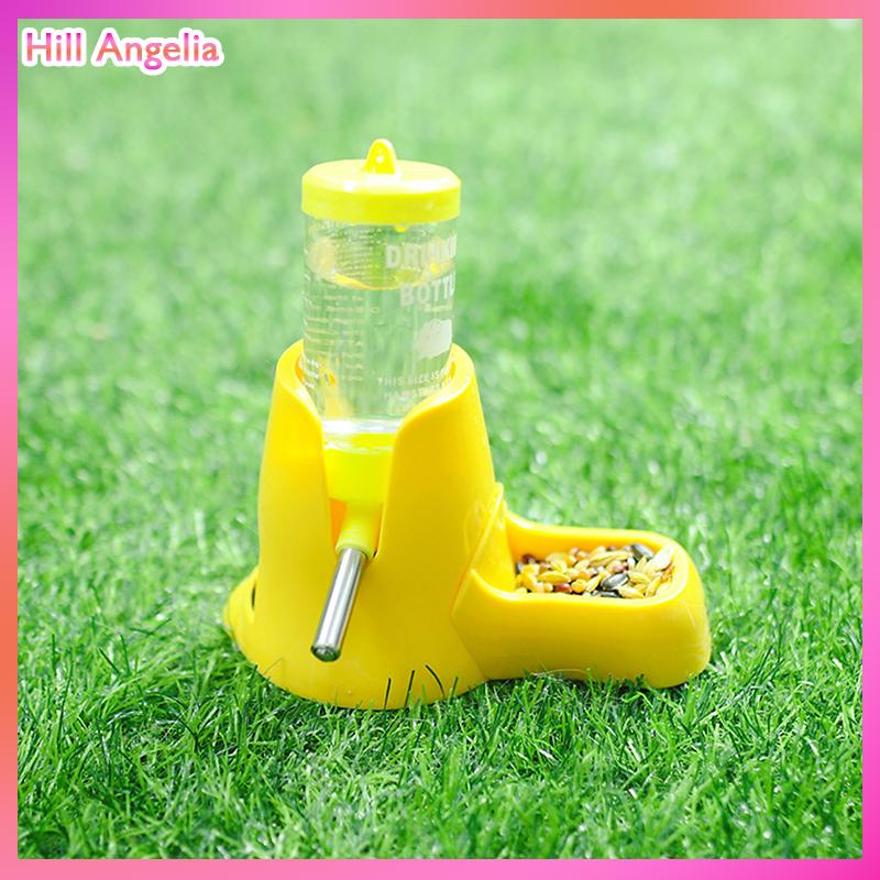 [Hill Angelia] Hamster chai nước động vật nhỏ phụ kiện tự động cho ăn thiết bị thực phẩm container Pet uống chai - 2