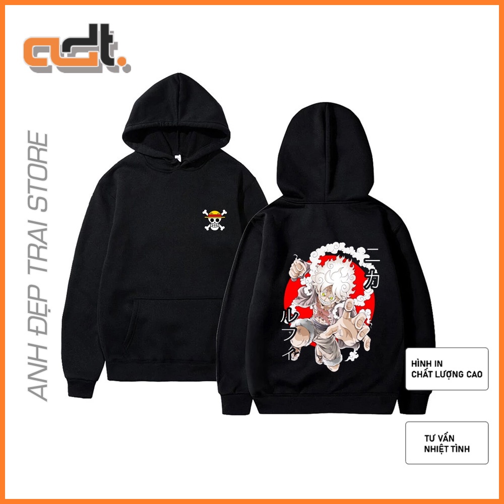 BST Áo hoodie One Piece Luffy Gear 5 cực chất giá rẻ nhiều mẫu HOT | Milo Clothes