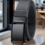 Seastina  bền nylon thắt lưng khóa tự động cho giản dị và trang phục ngoài trời