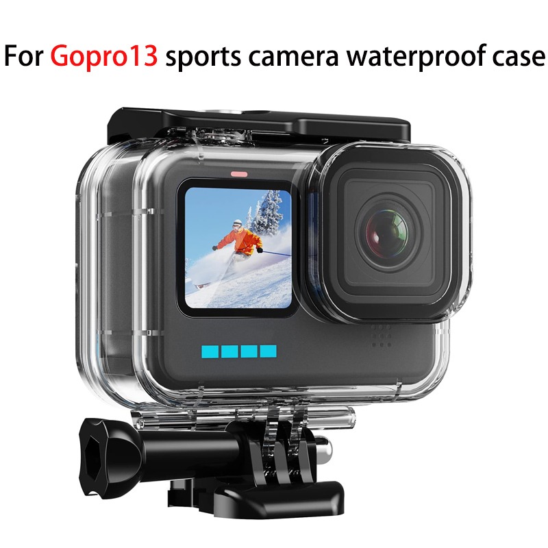 60m Waterproof Housing Case for GoPro Hero 13 /12 11 10/9 Black, Protective Underwater Dive Housing Shell with Bracket Accessories for Go Pro Hero13 Action Camera