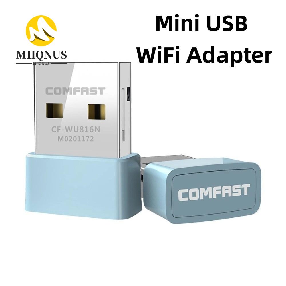 MIIQNUS 2.4G Bộ chuyển đổi WiFi USB mini CF-WU816N. 150Mbps Thẻ mạng USB Bền bỉ mini Bộ thu WiFi không dây Máy tính cá nhân/Laptop Giá 113,000 Đồng*Miễn phí vận chuyển
