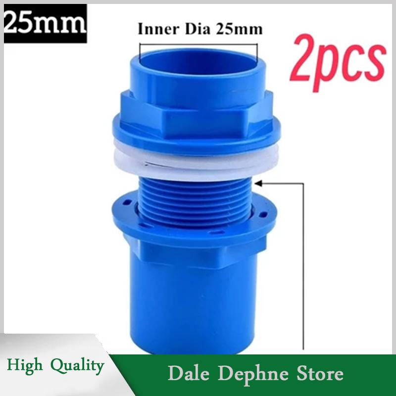[Dale Dephne] 2 chiếc đầu nối PVC ống thoát nước bể cá dày 20 25 32 mm ống thoát nước trong vườn đầu nối đầu vào bể cá cho bể cá - 8