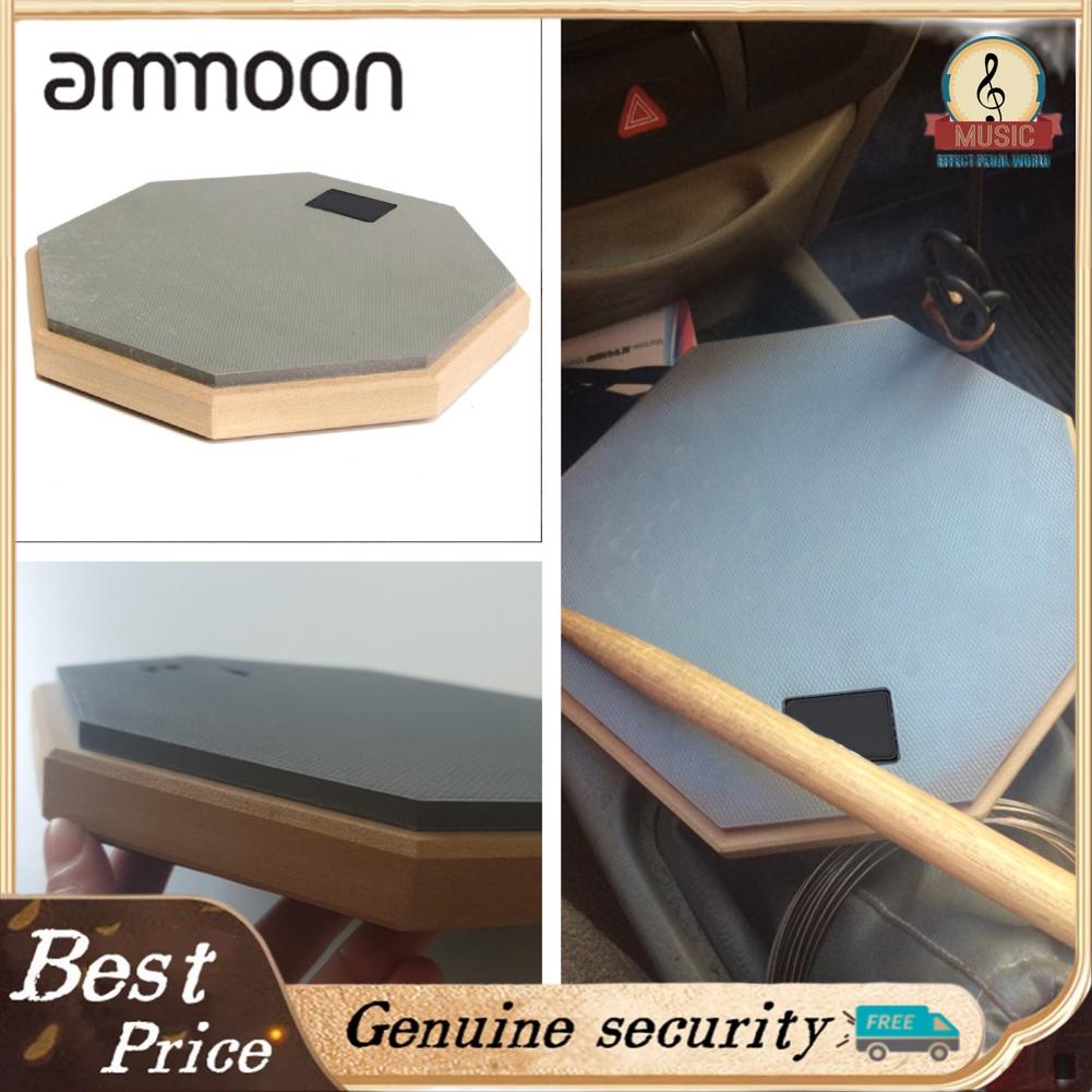 ammoon Drum Pad Non Slip Design Rubber Drum Pad Exercise Drum Environmental Protection Percussion Drum for Musical Instrument Giá 163,957 Đồng*Miễn phí vận chuyển