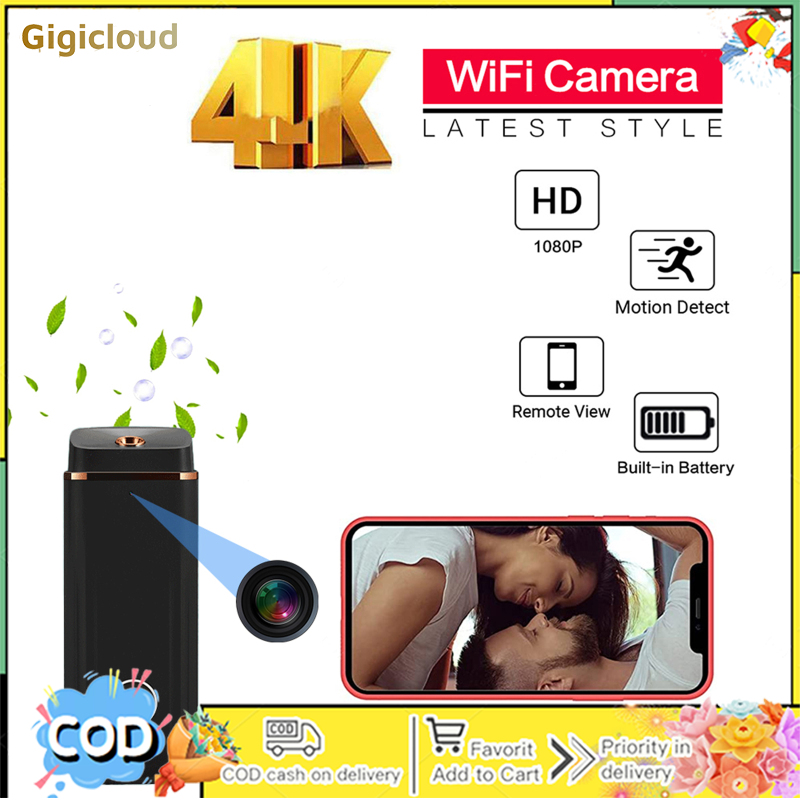 1080p Hd WiFi P2P Camera Air Humidifier Video Recorder DVR Aroma Diffuser Infrared Night Vision Home Camcorder ราคา 6,264 บาท*ส่งฟรี