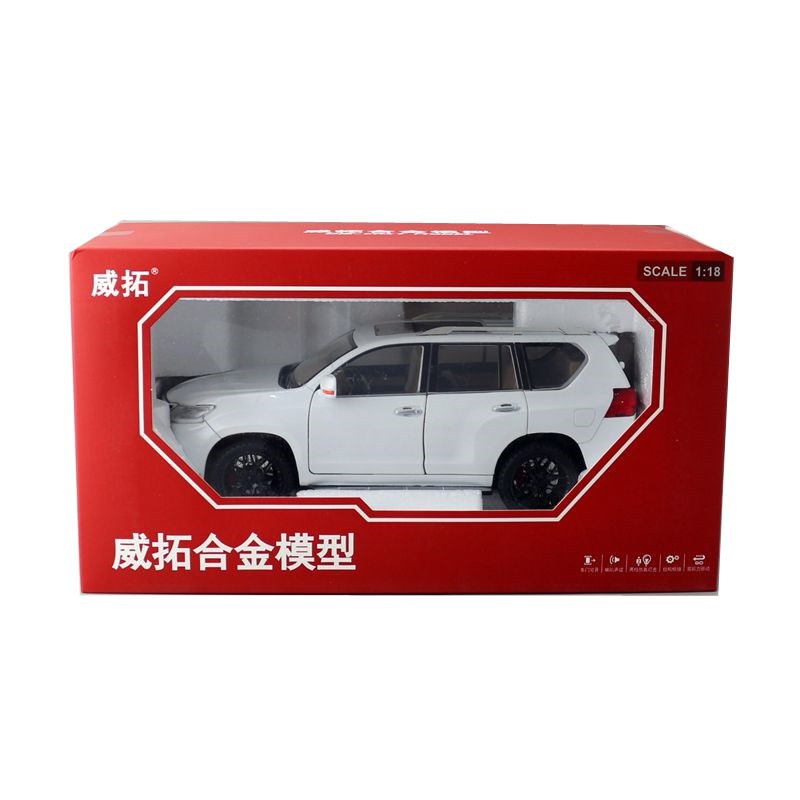 Weituo hợp kim 1:18 Lexus LX570 trẻ em của đồ chơi SUV Xe hơi mô hình âm thanh và ánh sáng thông tin