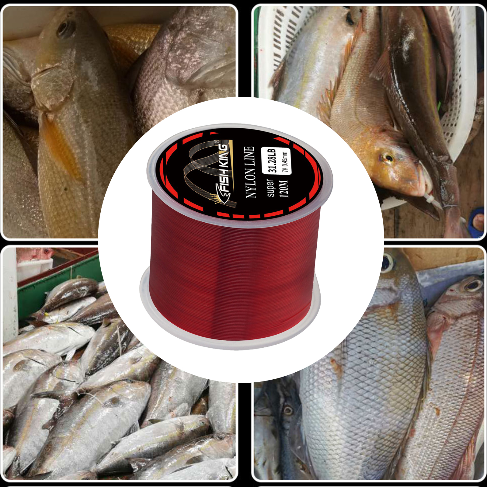 Super Strong Tensile Fishing Line Cuts Water Quickly Wear Out for