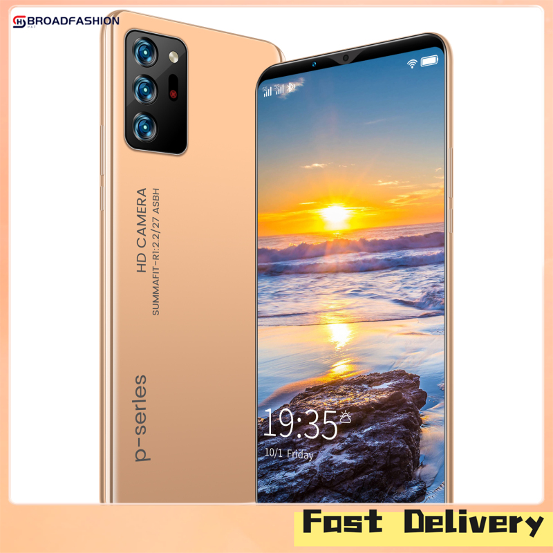 Broadfashion 5.8-inch Mobile Phone Hd Screen Fingerprint Unlocked Face Recognition 8+512g Smartphone ราคา 1,515 บาท*ส่งฟรี