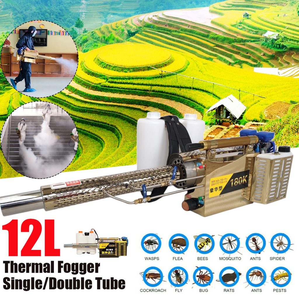 Electric Sprayer Thermal Fogging Machine Agricultural Knapsack Agricultural Orchard Medicine Sprayer Powerful Water ราคา 9,740 บาท*ส่งฟรี