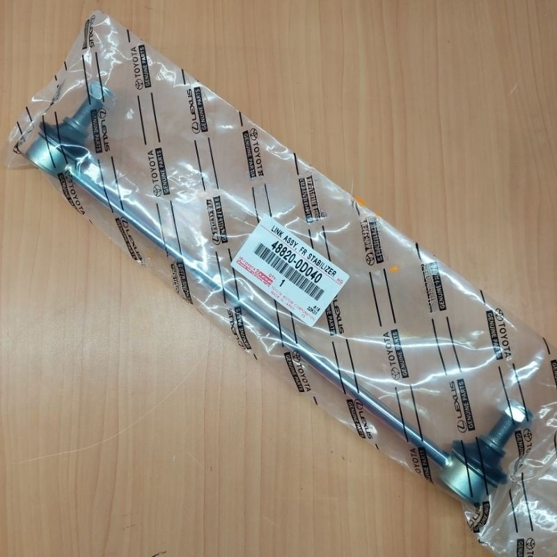 STABILIZER LINK TOYOTA SIENTA DEPAN TOYOTA 48820-0D040. Harga 240,900 rupiah*Gratis Ongkir