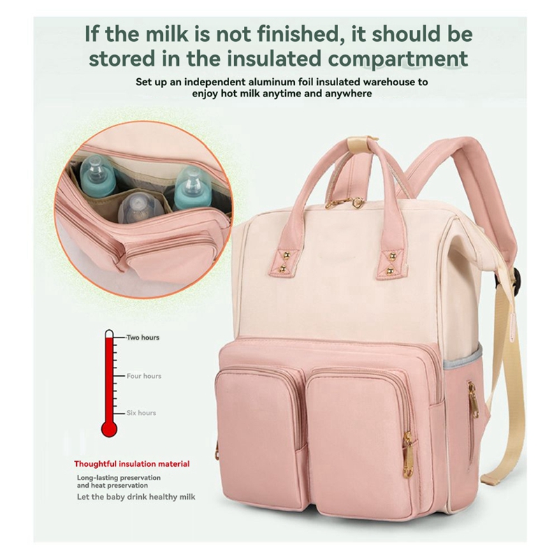 [Waanon]Fashionable Women'S Backpack Large-Capacity Travel Backpack Large-Capacity Mommy Bags