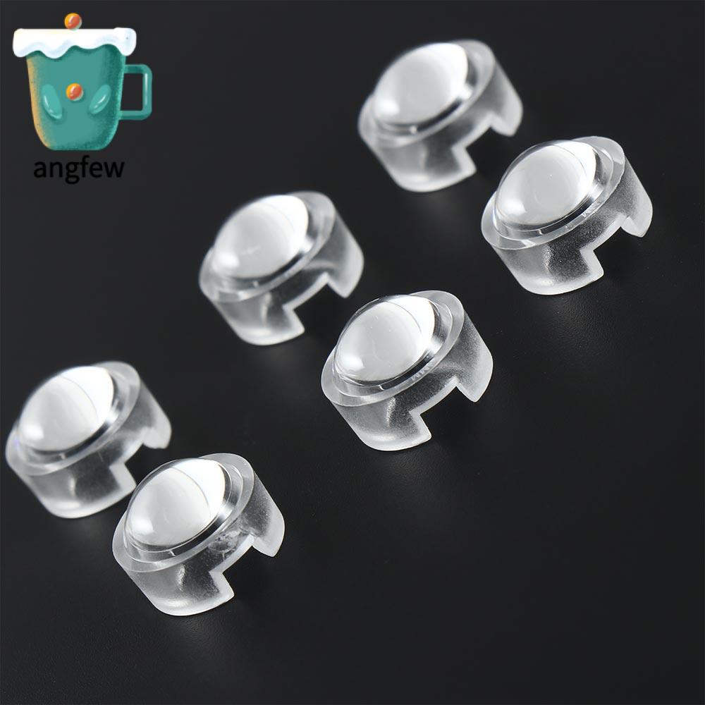 ANGFEW 1W 3W Đèn tự làm Ống kính chuẩn trực Ống kính 15 30 45 60 90 100 độ Ống kính acrylic lồi Ống kính phản xạ Ống kính LED Ống kính 13mm Ống kính mini Ống kính acrylic