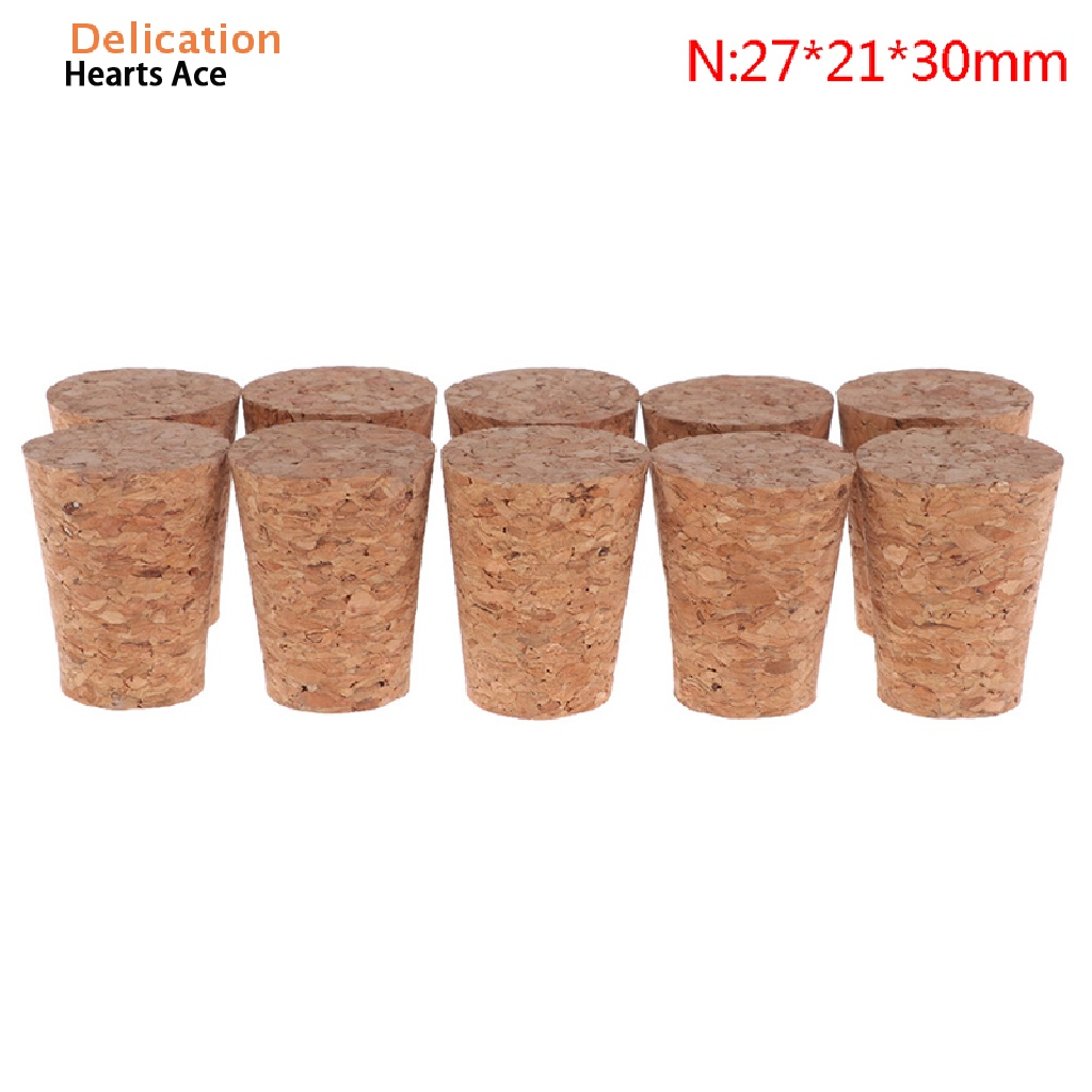 Set of 10 cork stoppers, glass wine bottles, kettles, pudding boxes ราคา 13 บาท*ส่งฟรี