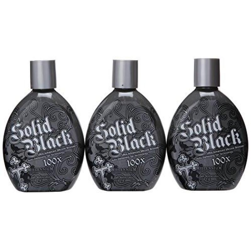 Buy Millennium Tanning Products Millenium Tanning 3 Piece Millennium Solid 100X Indoor Dark Bronzing Lotion Tanning Bed, Black, 13.5 fl. oz. Singapore