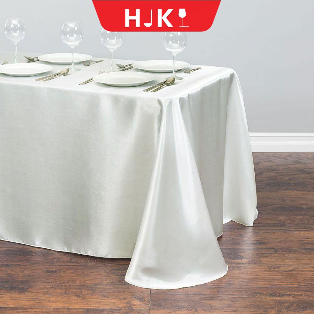 HJKL Dày Bóng Đám cưới Tiệc Hình chữ nhật Tiệc tùng Đồ trang trí bàn Khăn trải bàn Khăn trải bàn Satin