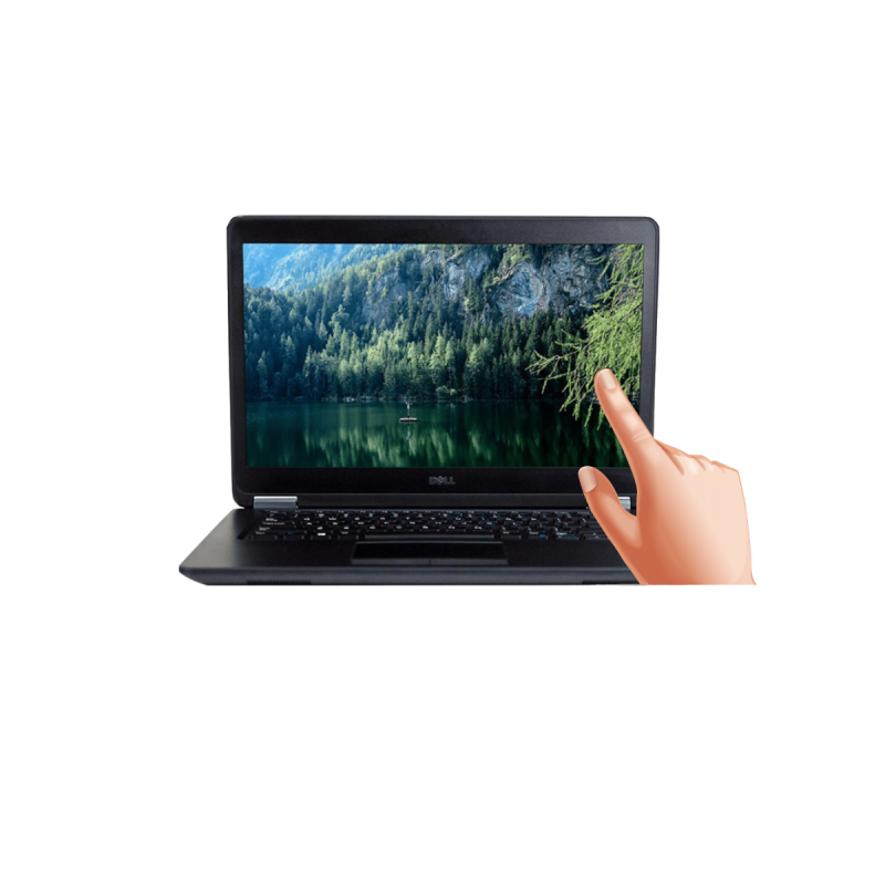 Dell Latitude E7450 14inch Business touch screen Laptop Computer, Intel Core i7-5600U #2.6Ghz 16GB RAM, New 240GB SSD, 802.11ac, Bluetooth, HDMI, USB 3.0, Windows 10 Professional Used-Leinfotech