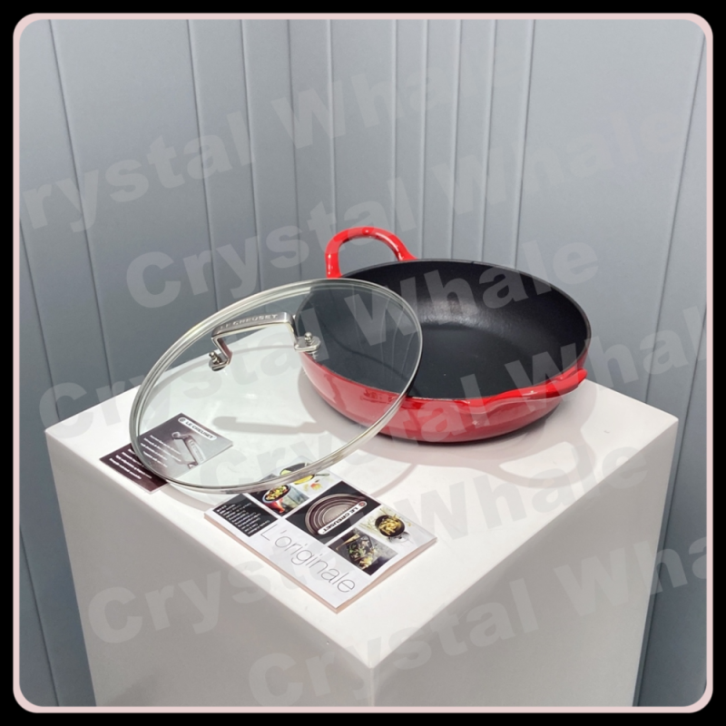 Le Creuset Barbecue Pan c/w Glass Lid (26 cm) Singapore