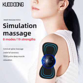 Kudixiong Máy mát-xa cổ điện máy mát xa mini dán Massage Xung Điện cổ tử cung