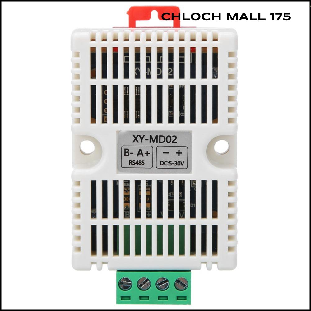 CHLOCH 175 XY-MD02 โมดูลเซ็นเซอร์อุณหภูมิและความชื้น เอสเอชที20 รองรับโปรโตคอล Modbus RTU ตัวส่งสัญญาณอุณหภูมิและความชื้น โมดูลเซ็นเซอร์ สัญญาณเอาต์พุต RS485 เครื่องส่งสัญญาณแบบรวม การตรวจสอบอุณหภูมิ ราคา 549 บาท*ส่งฟรี