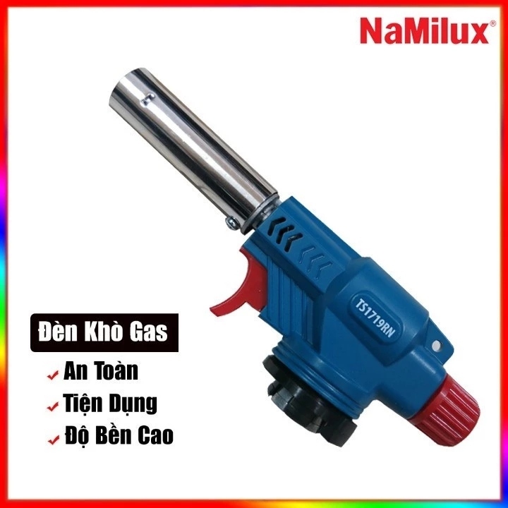 Đầu Khò Gas NaMilux ECO 17 TS1719RN và Đầu Khò Ga Đồng 818 độ bền cao