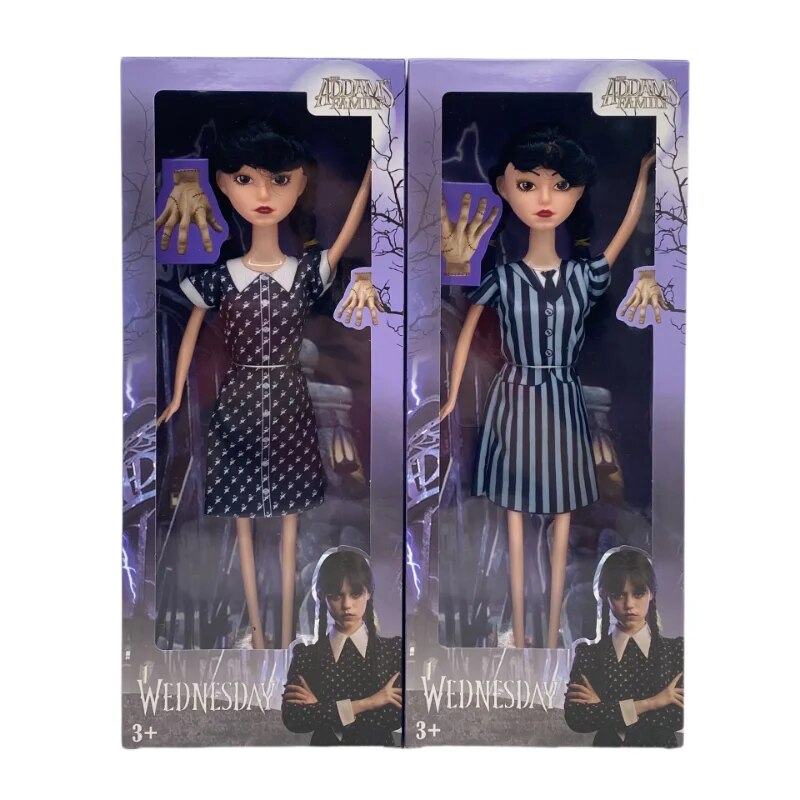2023 hàng mới đồ chơi dễ thương addams Gia Đình Búp bê Wednesday addams búp bê trẻ em Đồ chơi nhẹ nhàng Quà Tặng món quà sinh nhật Giáng sinh