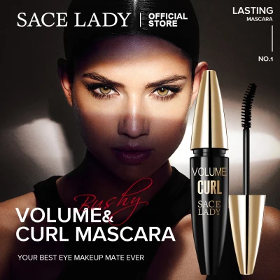 SACE LADY Mascara Waterproof Makeup Curling Smudge-proof Cosmetic