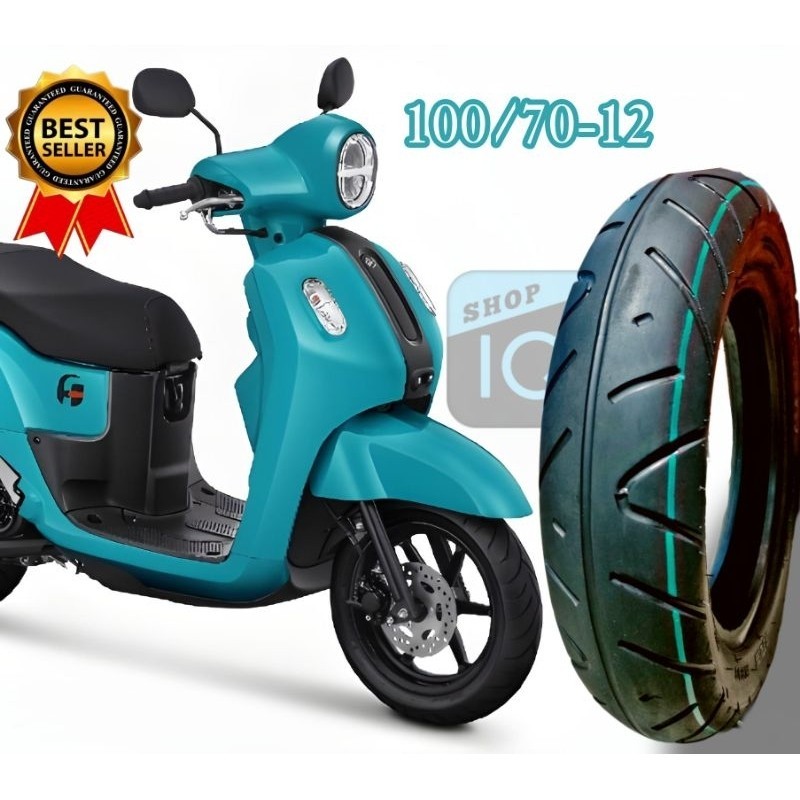 Terbaru Ban fazio ring 12 ukuran 100/90-12 tubeles batik ukir berkualitas merk irc Giá 19,500 Đồng*Miễn phí vận chuyển