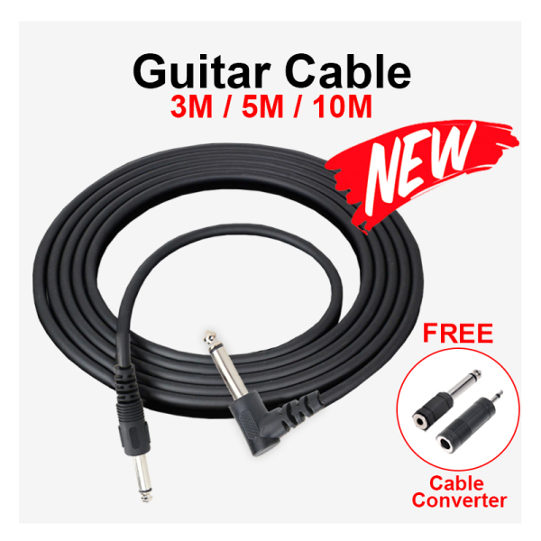 3M / 5M / 10M Electric Patch Cord Guitar Amp Guitar Cable Guitar Cable for Gitar / Elektrik Malaysia