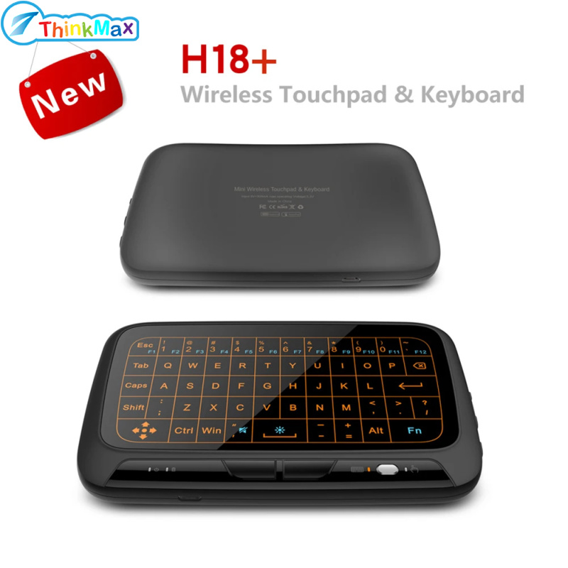 Air Mouse 2.4GHz Wireless Touch Keyboard Air Fly Mouse Plug And Play Mini Backlit Keyboard For PC Smart TV Box Tablet Laptop ราคา 502 บาท*ส่งฟรี