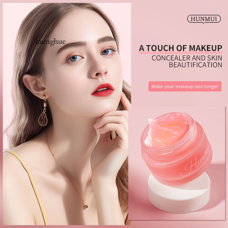 [] Priming Gel Cream Invisible Pore Brightening Skin Color Oil Control concealer Pre Makeup Spacer menghue-CB