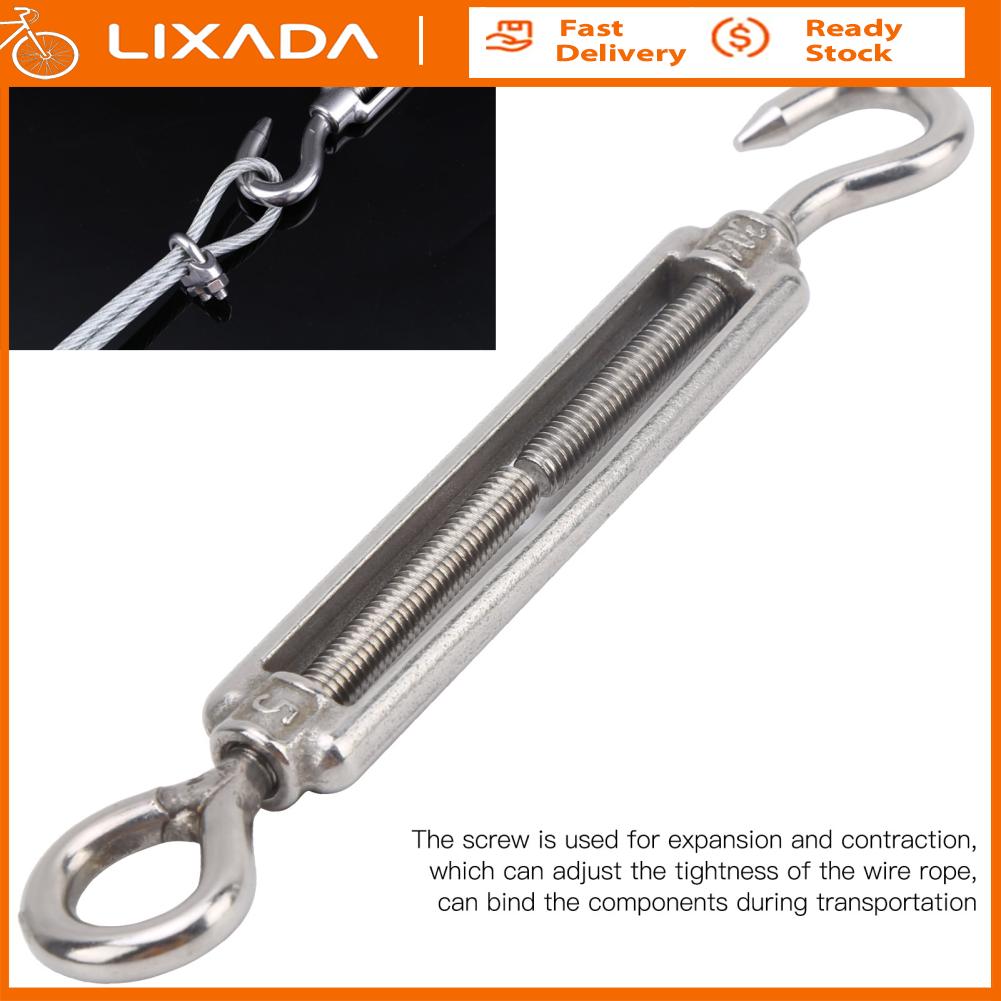 Dây turnbuckle an toàn dây căng thẳng móc thép không gỉ turnbuckle móc và mắt turnbuckle cho ngoài trời
