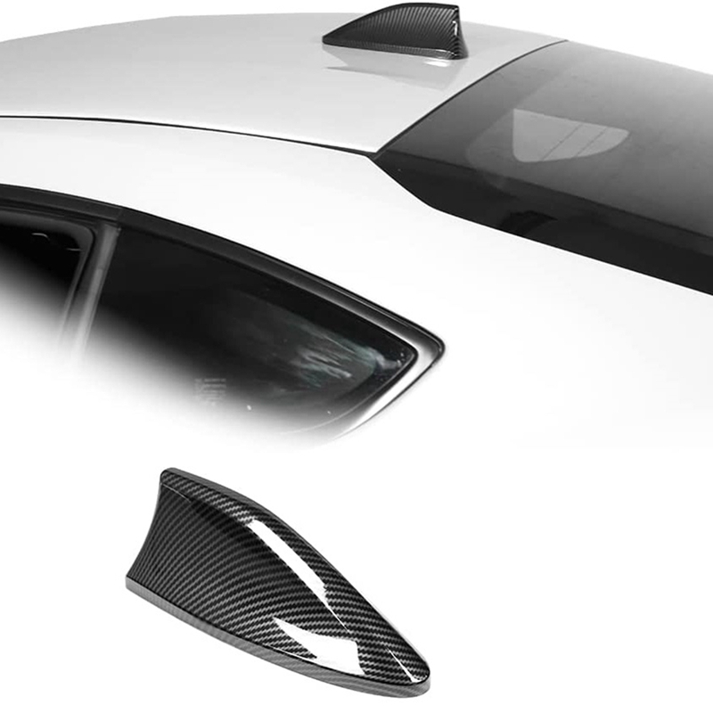 1 Piece for Toyota 86/Subaru BRZ 2022 Car Roof Shark Fin Antenna Cover Sticker Trim Accessories - ABS Carbon Fiber Replacement Parts