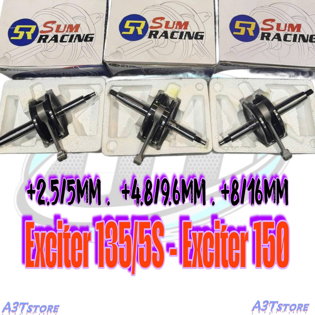 Dên đôn Exciter135 exciter150 lc135 4s auto +2.5 +3.5 +4.8 +6.65  (SUMRACING) A3T 5501