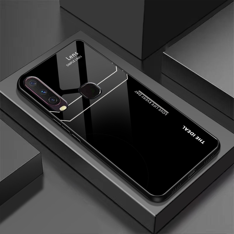 Ốp Lưng VIVO U10 (1916) Y11 (1906) Y12 (1904) Y15 (1901) Y17(1902) Y19 (1915) Mặt lưng kính chống số