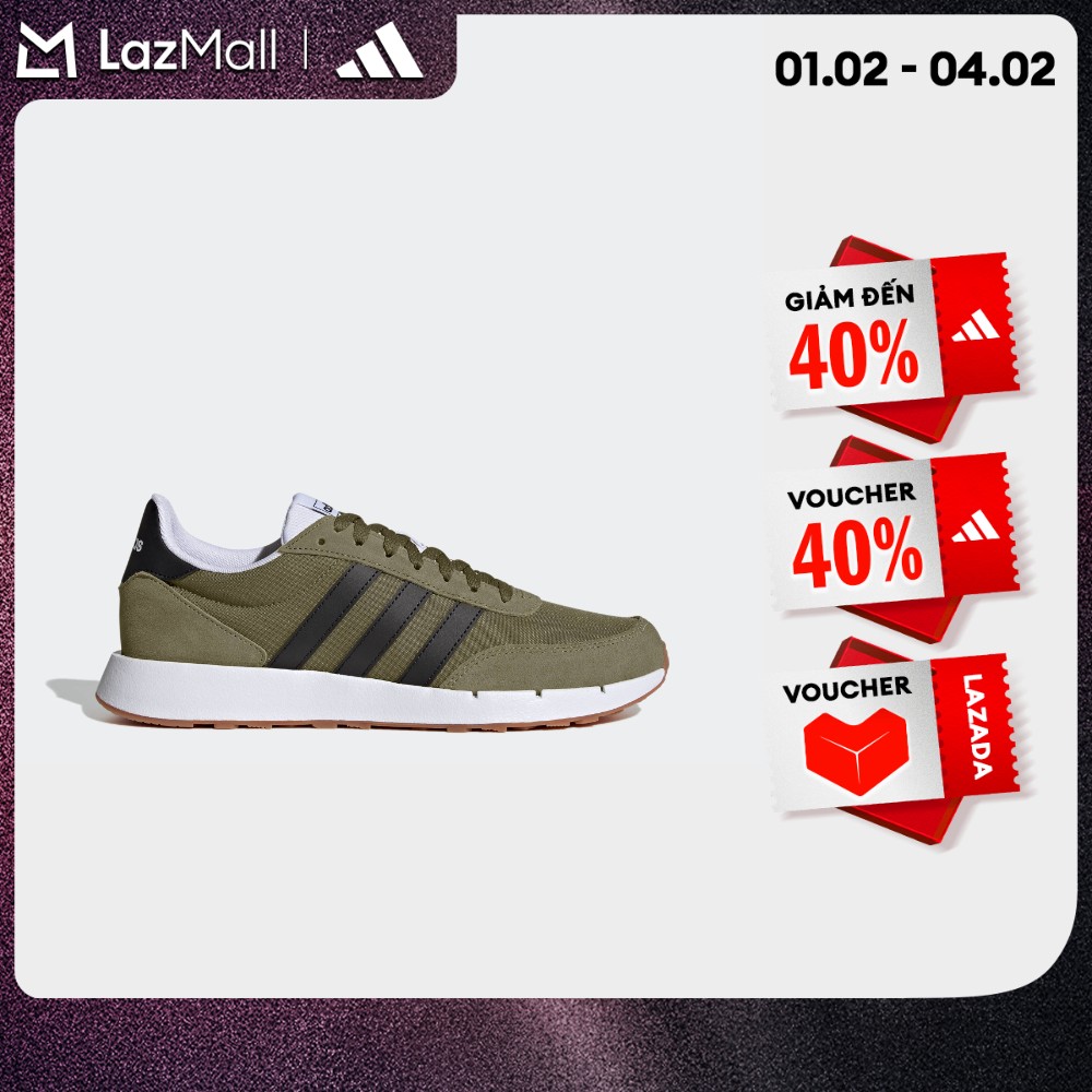 adidas Phong cách sống Giày Run 60s 2.0 Nam màu xanh lá GY3703