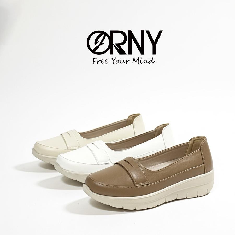 ORNY(ออร์นี่) รองเท้าคัชชู ส้นตึก | OY270 (สูง 1.5 นิ้ว) ราคา 392 บาท*ส่งฟรี